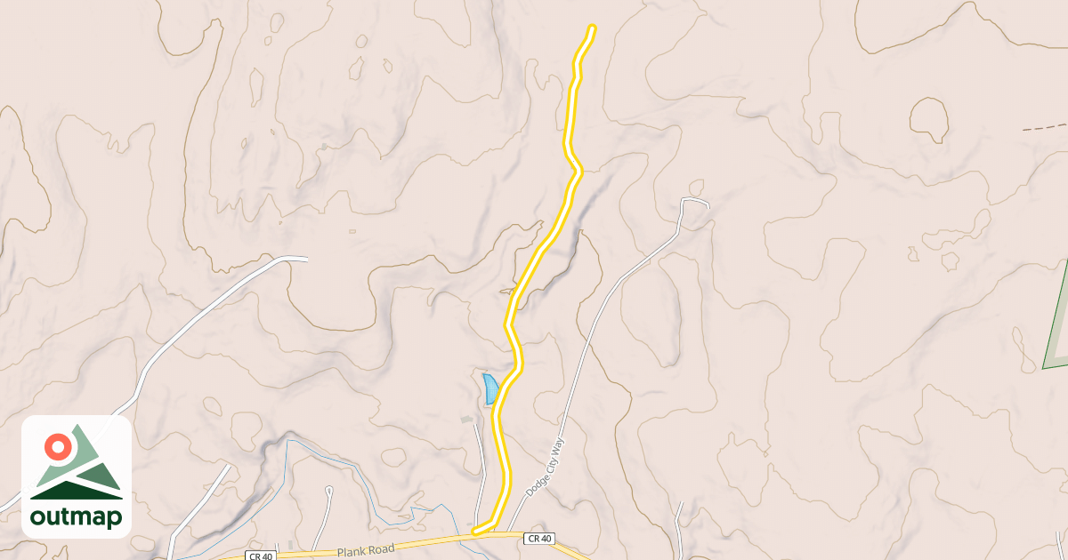 Map of North Trail