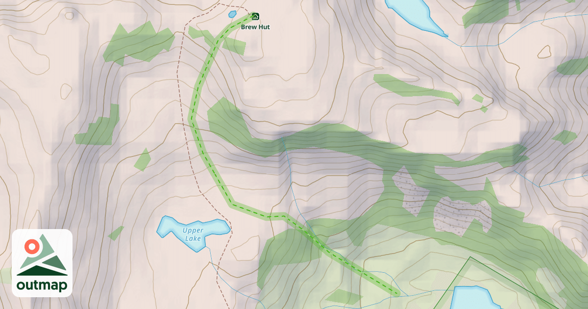 Map of Back of the Lake