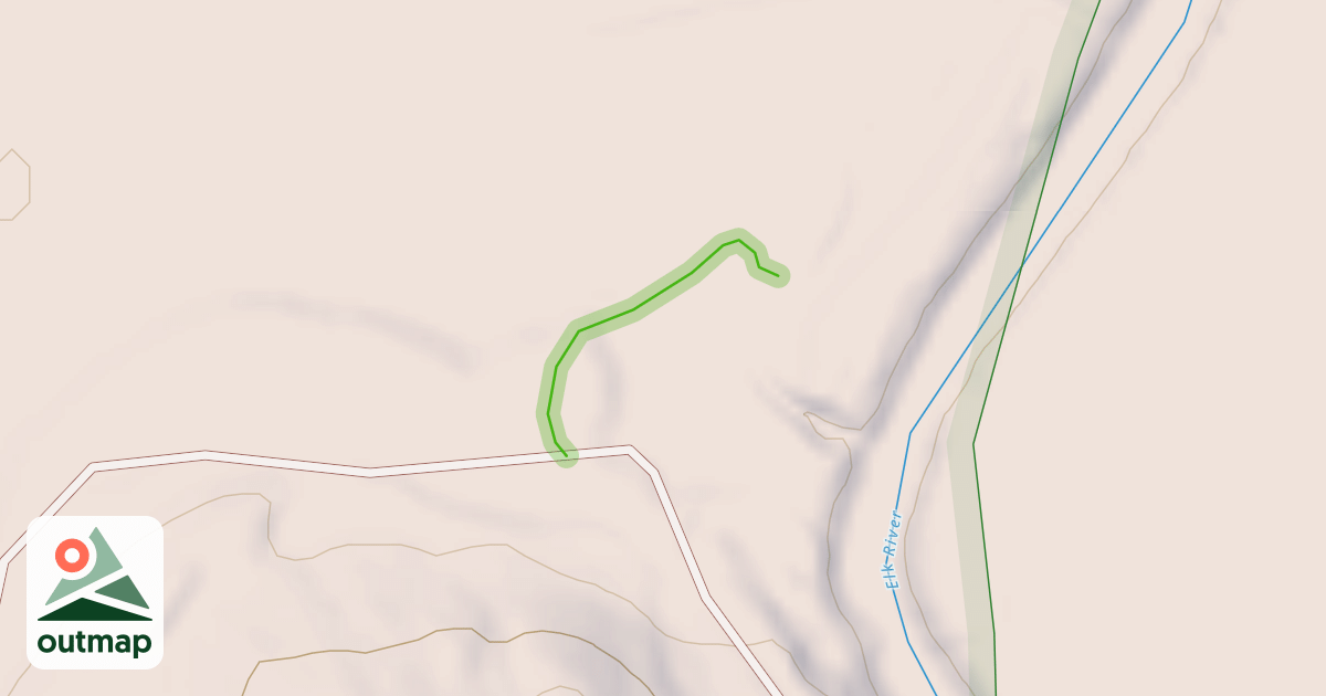 Map of River Trail and Inner Loop