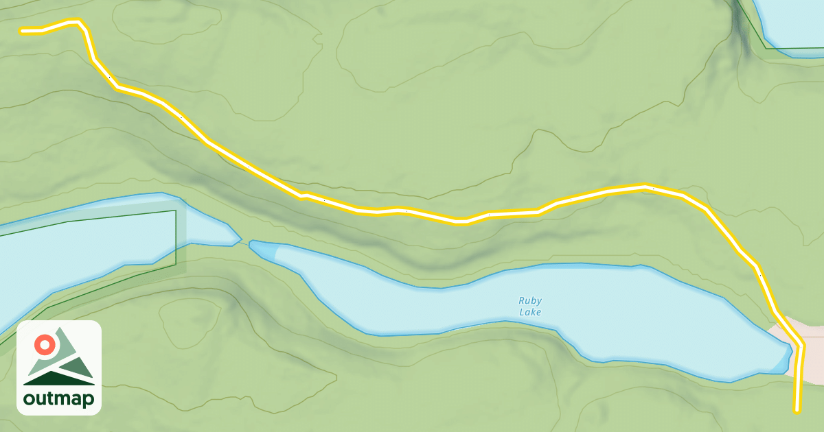 Map of Beaver Dam Trail