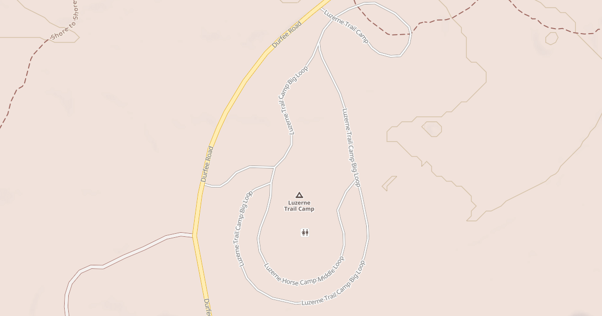 Map preview of LUZERNE TR CAMP BIG LOOP