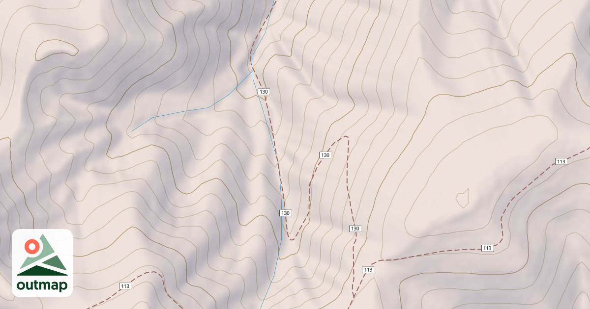 Map of Sawmill Nebo Creek