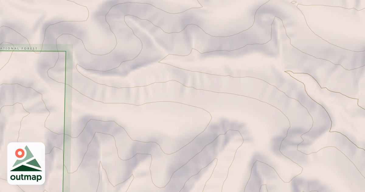 Map of PLEASANT-HICKS SPUR