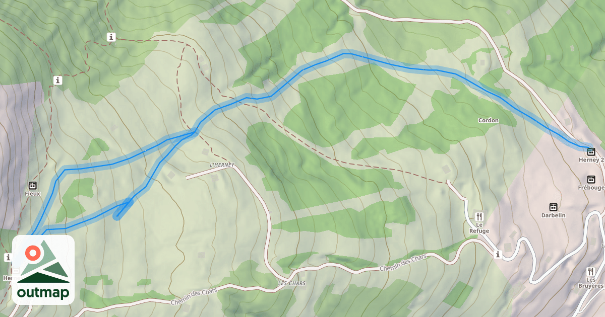 Map of La Croix
