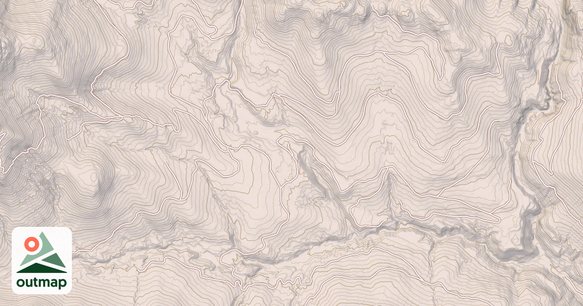 Map of ALLIGATOR RIDGE