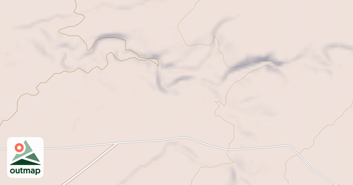 Map of Hackberry Trail System - Inner Loop Trail