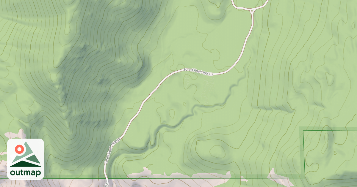 Map of USFS Motor Vehicle Use Map Roads {65B2BBC8-9AFA-4CBF-959C-63A06C3C3E7C}