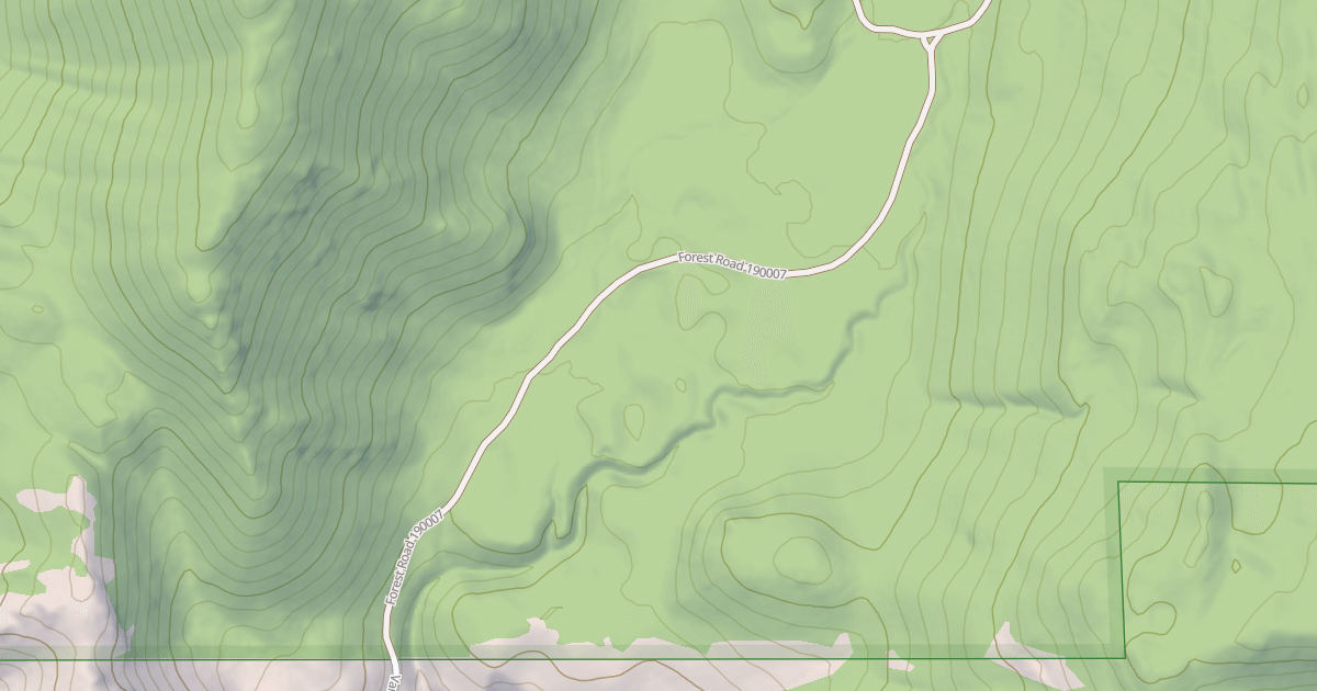 Map preview of USFS Motor Vehicle Use Map Roads {65B2BBC8-9AFA-4CBF-959C-63A06C3C3E7C}
