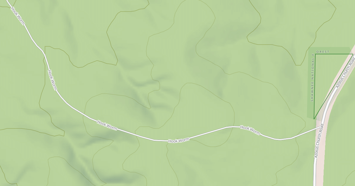 Map preview of HOOK WORM