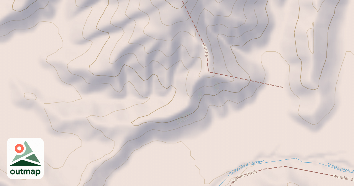 Map of Bertha