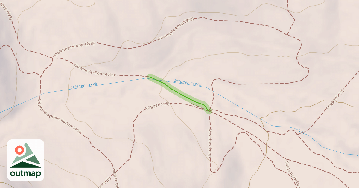 Map of Downey's Connector
