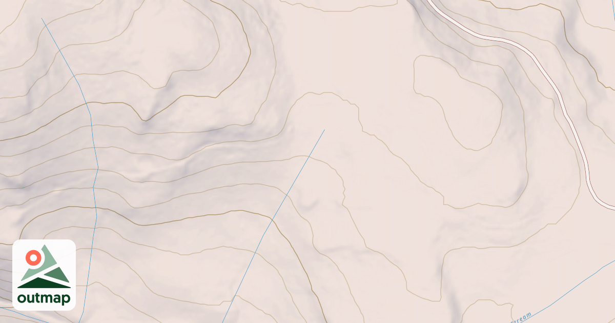 Map of COTTONWOOD COLD STREAM