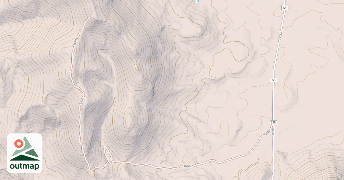 Map of COLD SPRING