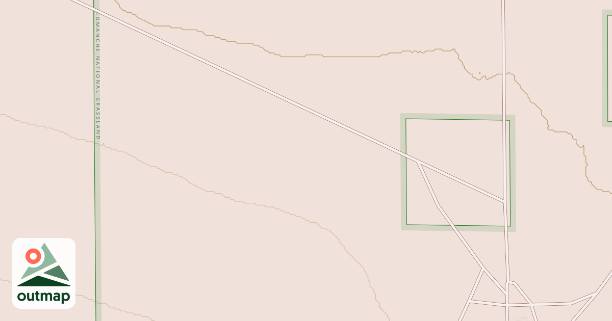 Map of WEST DRY CREEK E