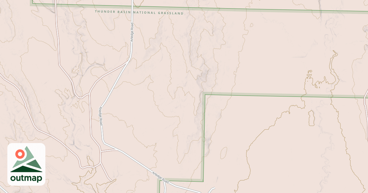 Map of USFS Motor Vehicle Use Map Trails 24781