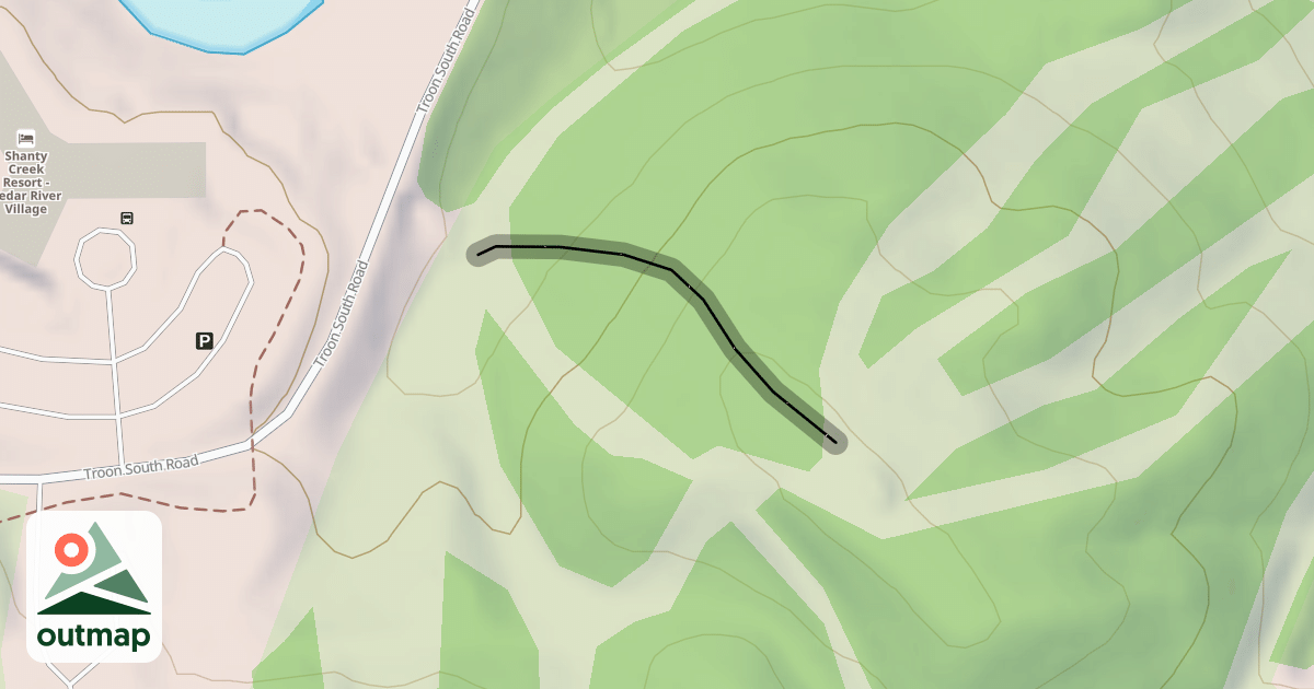 Map of Forest Jump Glade