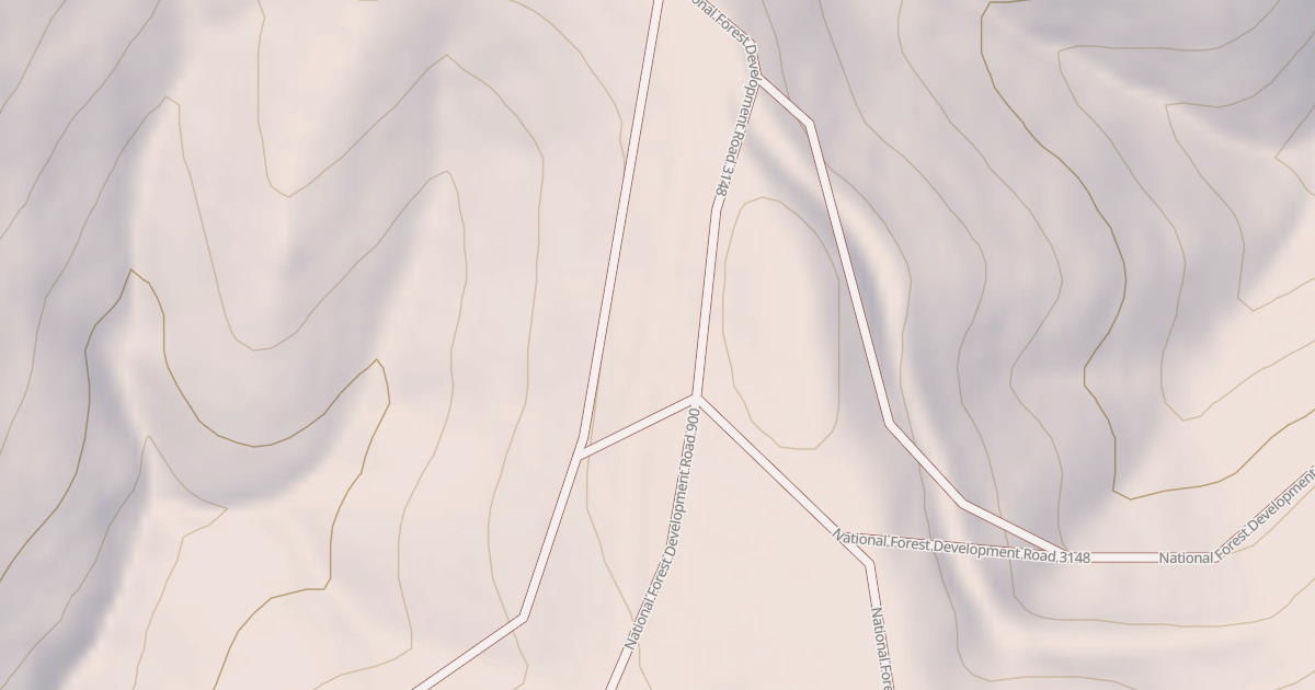 Map preview of USFS Motor Vehicle Use Map Roads {76642934-440F-45CD-B864-62013485B4EA}