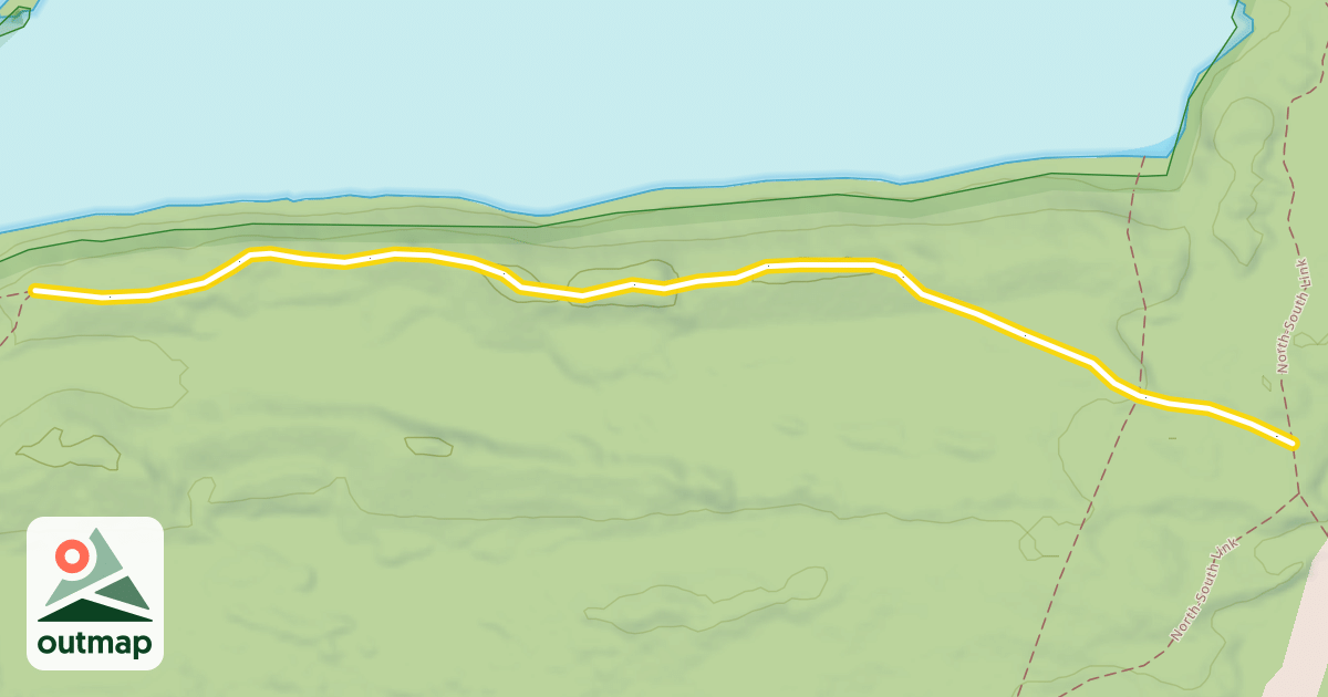 Map of Old Logging Camp Trail