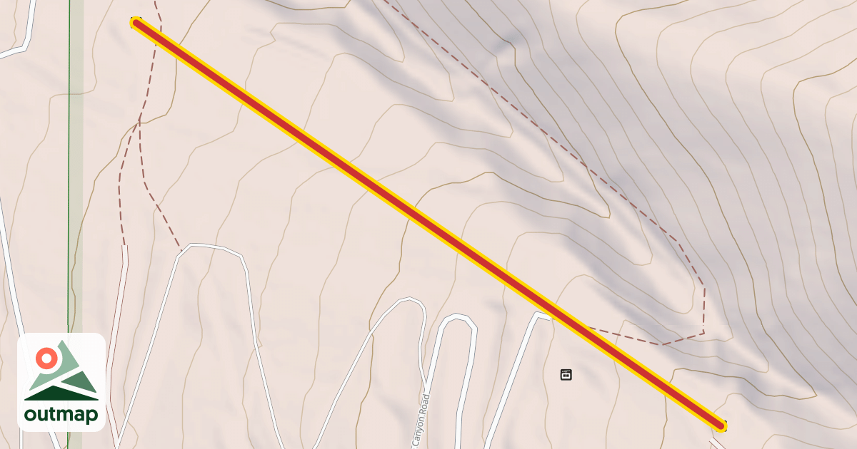 Map of Aspen Lift