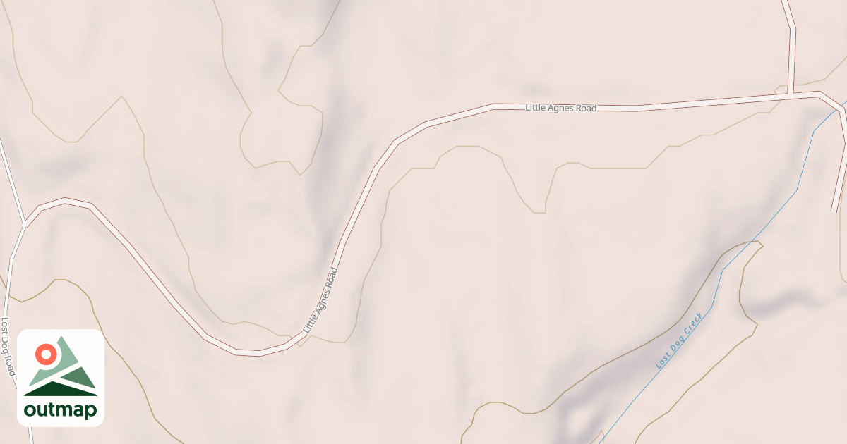 Map of LITTLE AGNES