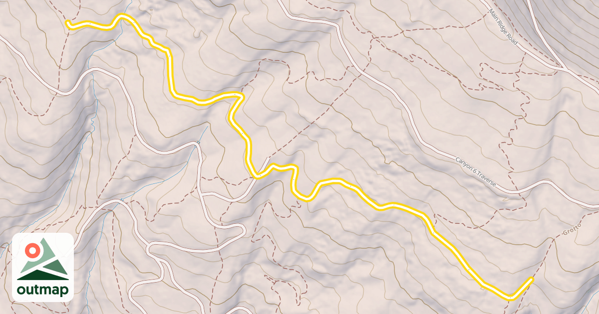 Map of Middle Traverse