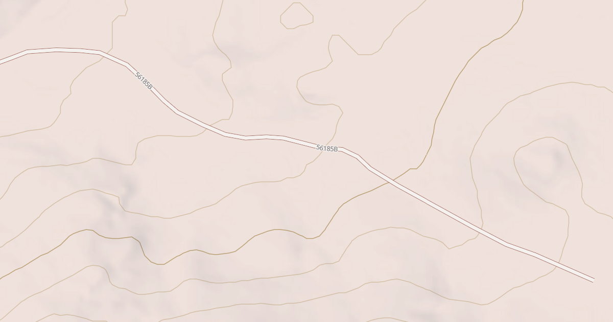 Map preview of COLD SPRINGS SPUR B
