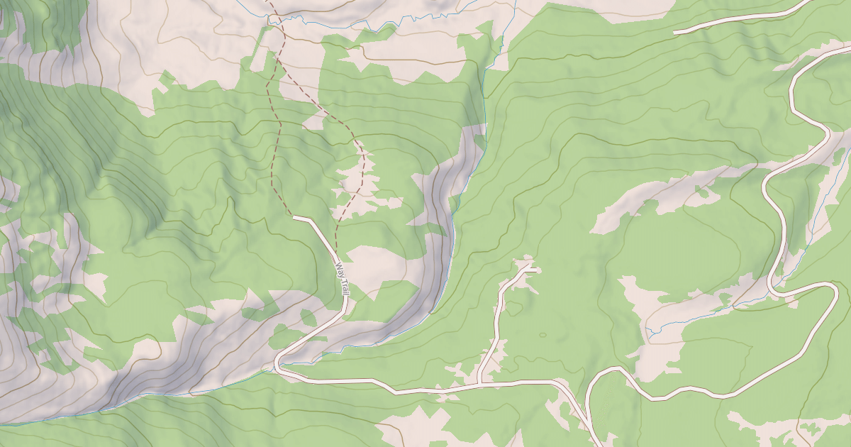 Map preview of POISON CREEK SPUR H
