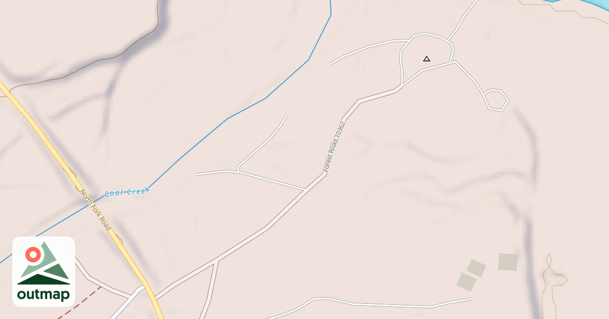 Map of COAL CREEK ACCESS