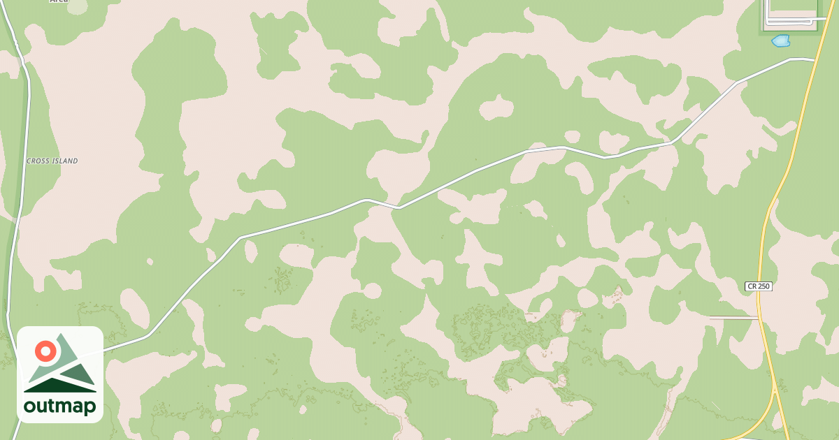 Map of NATURAL AREA