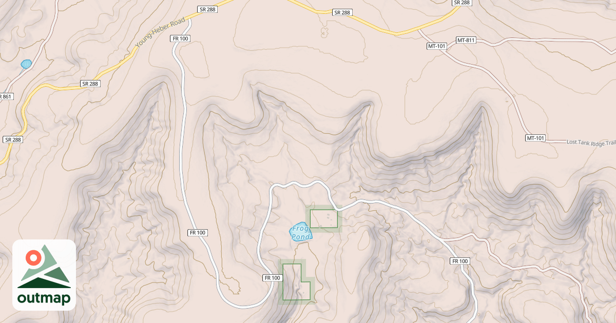 Map of FROG POND