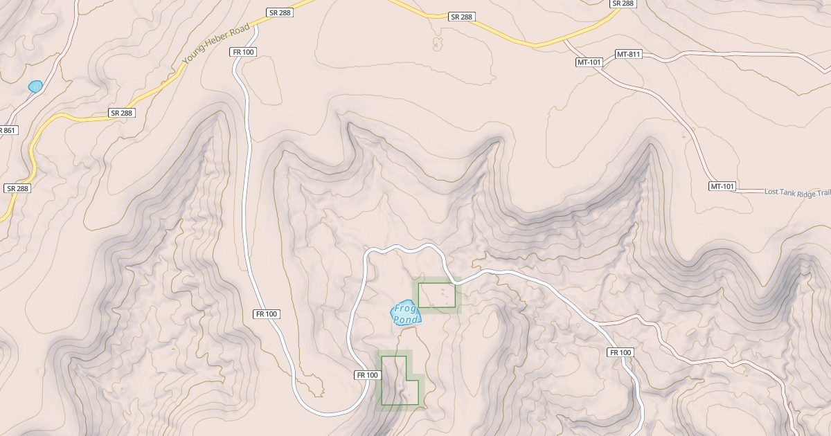 Map preview of FROG POND