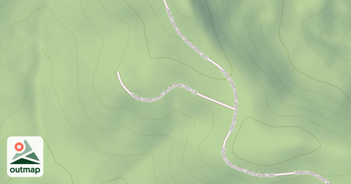 Map of USFS National Forest System Roads {01B87198-B98B-4998-BAEF-CA766DC2958D}