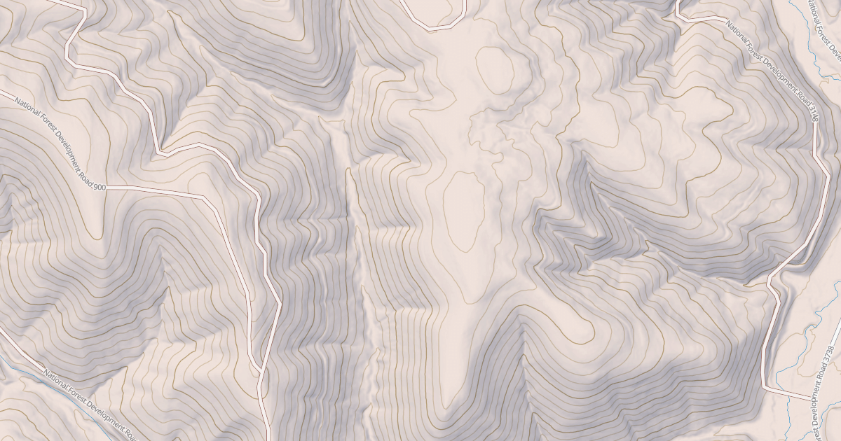 Map preview of USFS Motor Vehicle Use Map Trails 18211