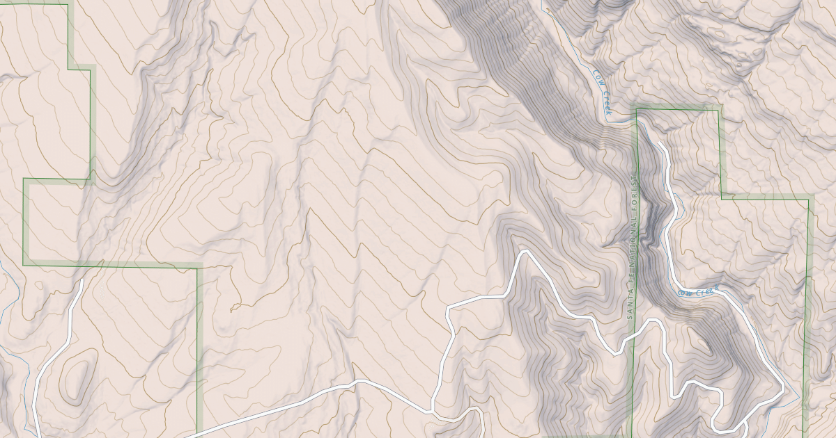 Map preview of USFS Motor Vehicle Use Map Roads {624BA615-2632-4BA1-9EF6-63F538CB84EA}