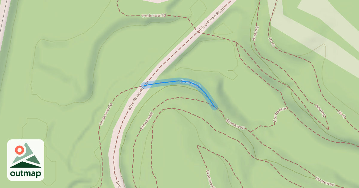 Map of Stonewall