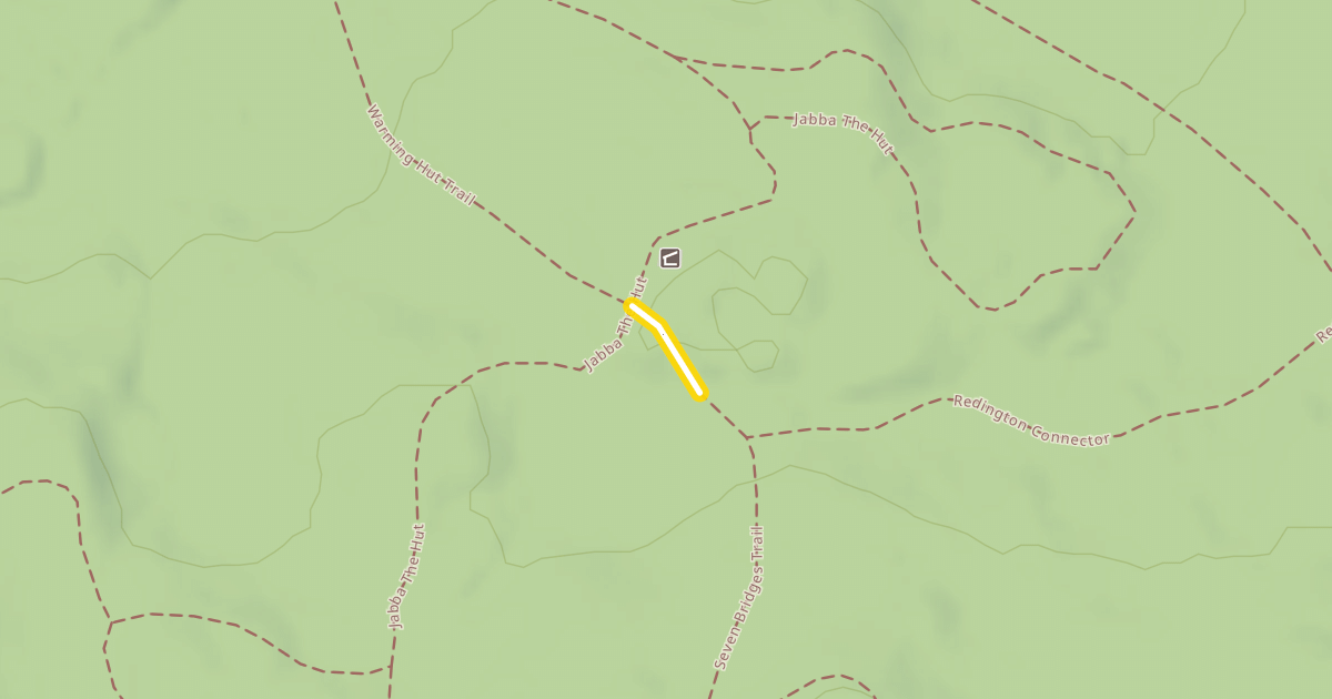 Map preview of Warming Hut Trail