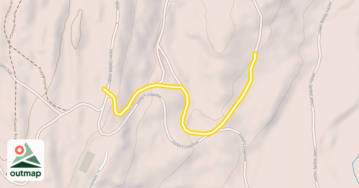 Map of Elinor's Uphill
