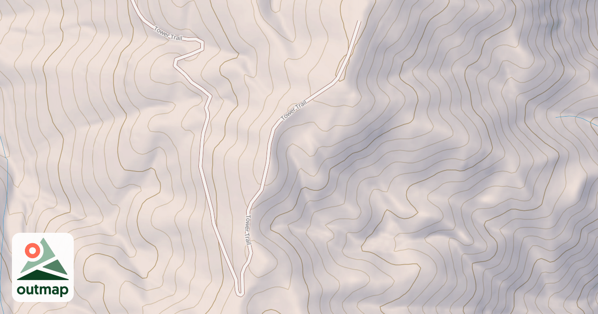 Map of SUTTON TOWER