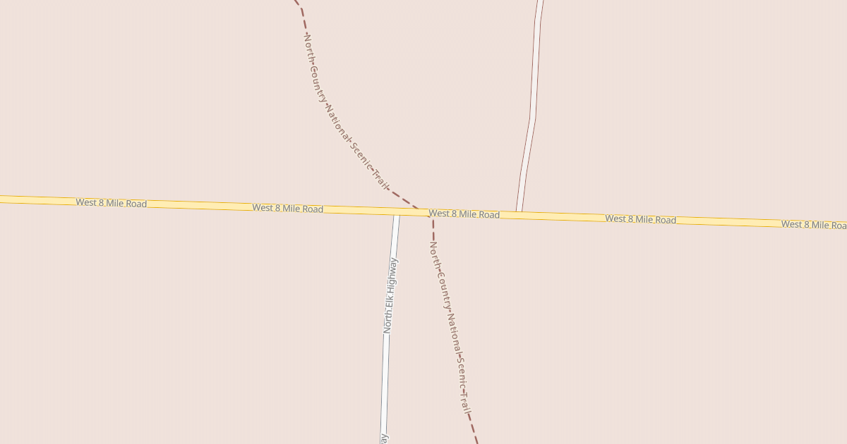 Map preview of NCT TRAILHEAD - FREESOIL RD