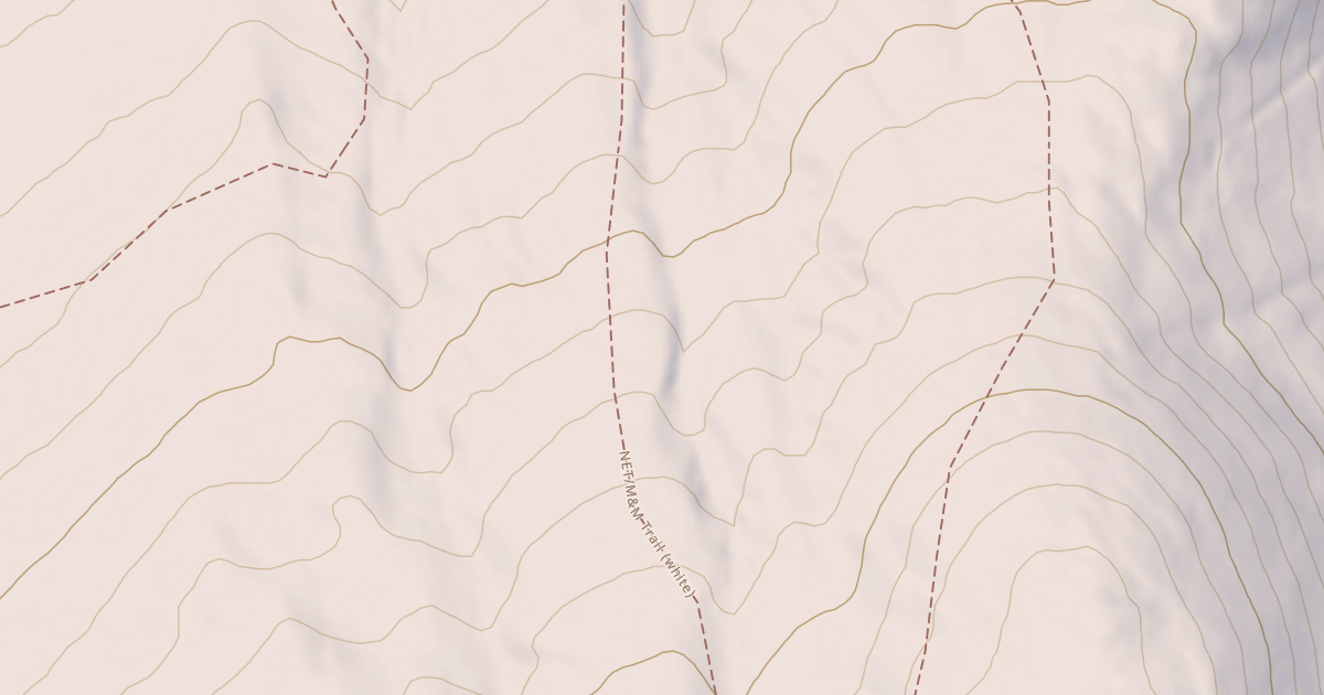 Map preview of Metacomet - Monadnock Trail