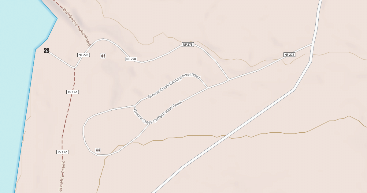 Map preview of GROUSE CREEK CG