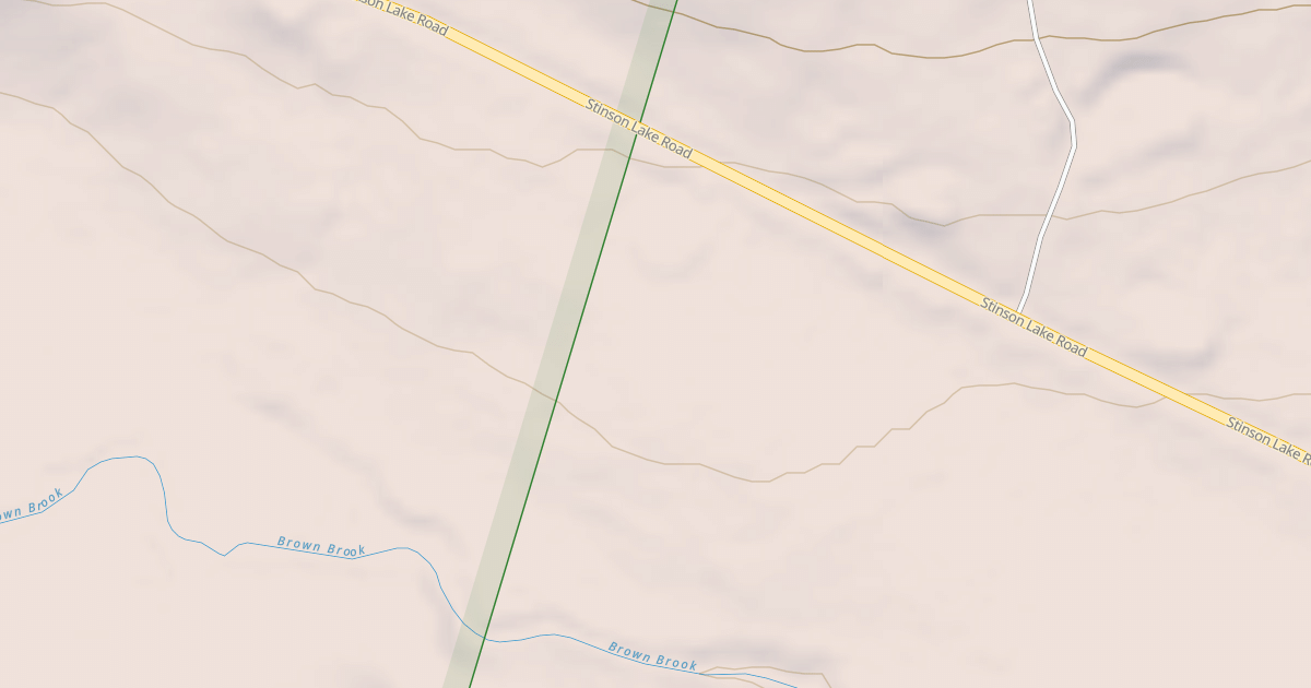 Map preview of Buzzell Brook Extension Snomo