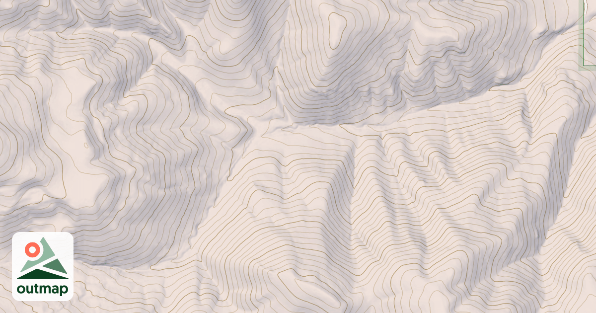 Map of Rowley Canyon