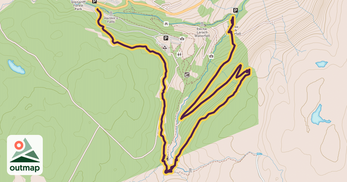 Map of Scenic Trail