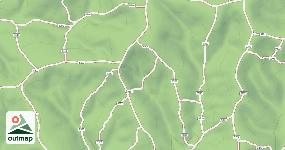 Map of USFS Motor Vehicle Use Map Trails 19411