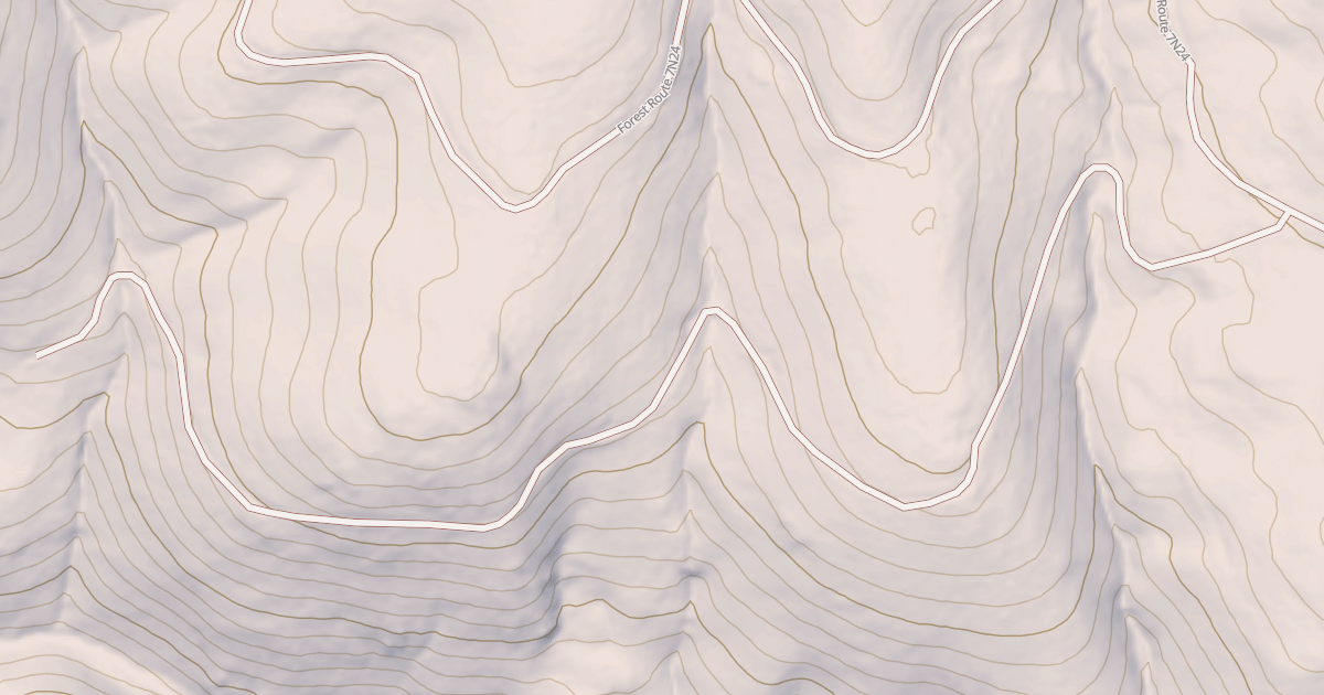 Map preview of USFS National Forest System Roads {15E5D824-5121-44E3-A436-08C162C8B21A}
