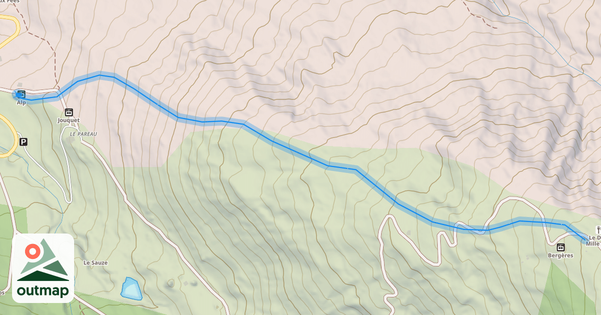 Map of L'Alp