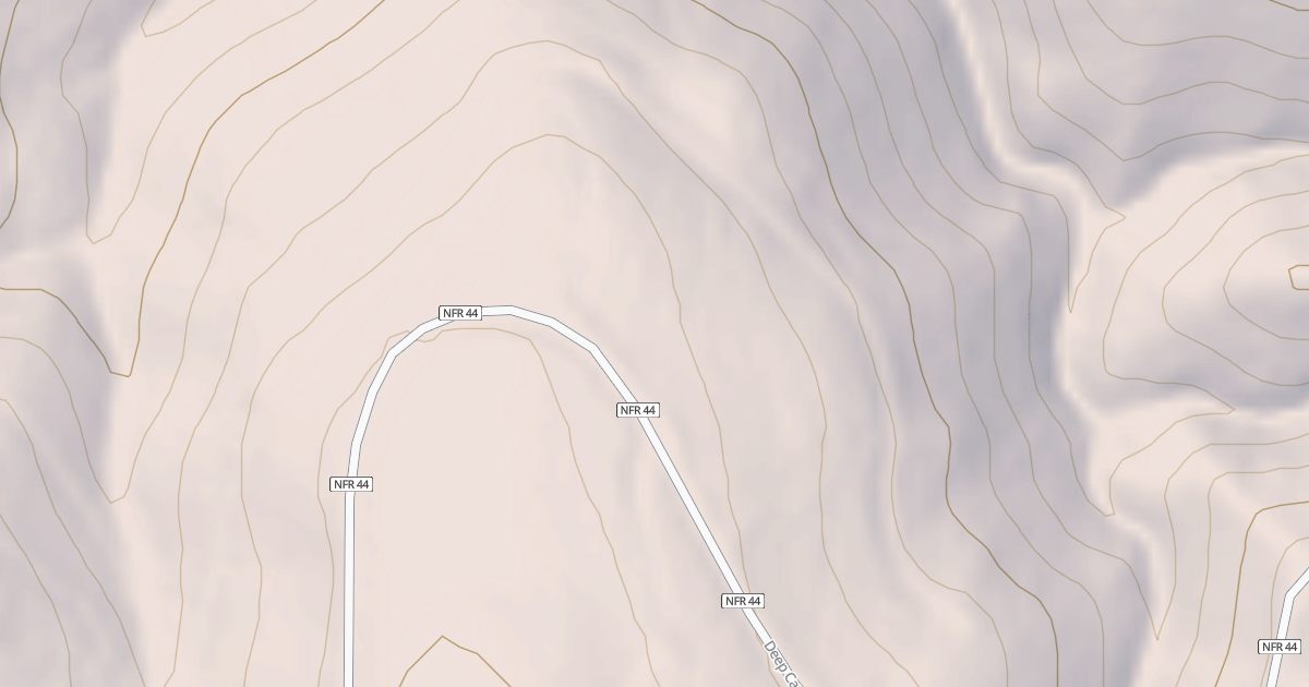Map preview of CAVANAH DEEP SPUR