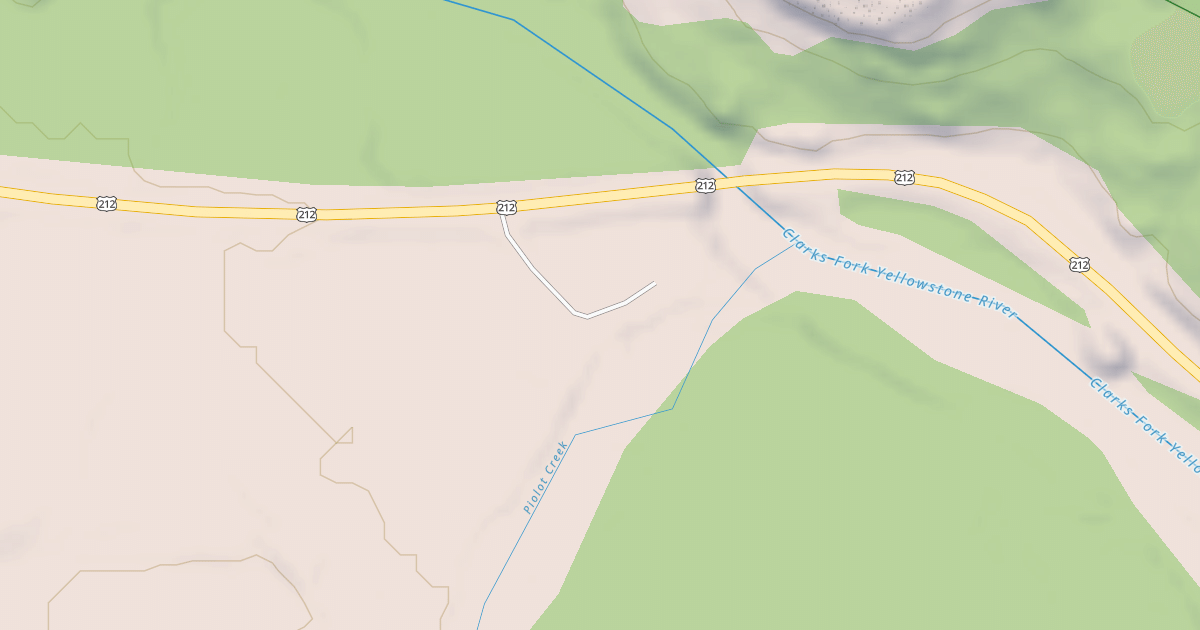 Map preview of CACHE CREEK