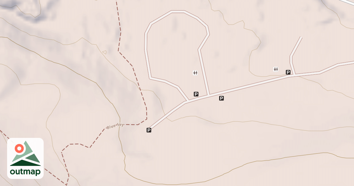 Map of BLM National GTLF Public Motorized Roads 77046712-71ac-430a-91a9-4158ecb60447
